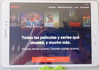 Tablet Samsung 10 pulgadas Blanca