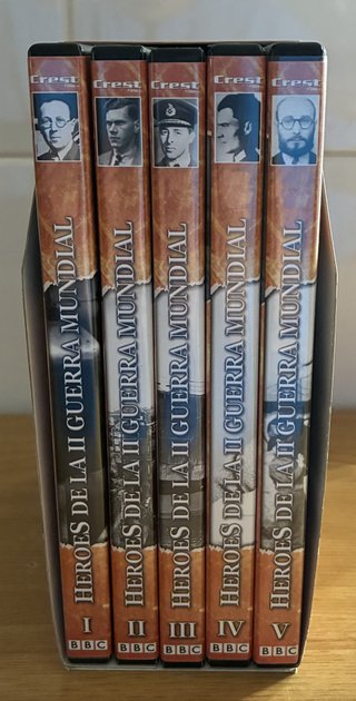 Colección DVD Héroes II Guerra Mundial BBC