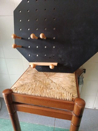 Pizarra de cocina octogonal