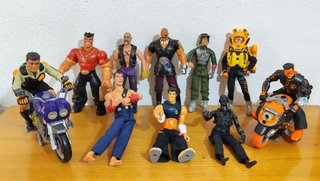 Gran Lote Action Man Figuras y Motos Vintage