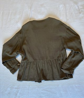 Chaqueta Zara verde militar/ khaqui