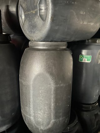 Bidones 65L Plástico Negro