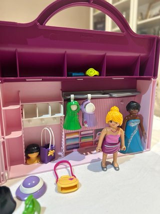 Maletín Tienda Ropa Playmobil
