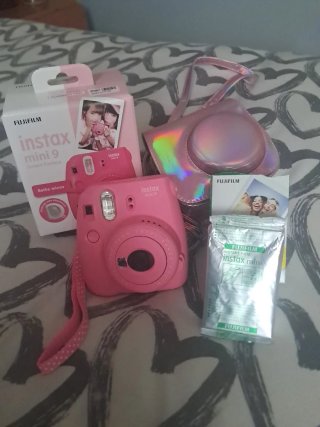 Cámara Instantánea Fujifilm Instax Mini 9 Rosa