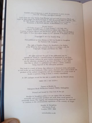 11.22.63(1 edición)