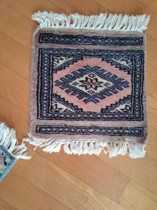 2 Tappeti Persiani 32x32 cm Lana