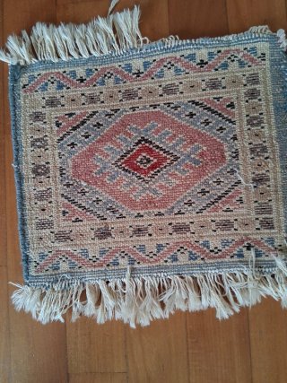 2 Tappeti Persiani 32x32 cm Lana