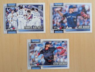 Lote 10 Cromos Toronto Blue Jays