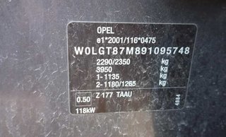 Opel 474825 llanta insignia sports tourer cosmo