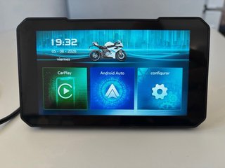 Pantalla GPS Moto CarPlay Android Auto