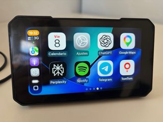 Pantalla GPS Moto CarPlay Android Auto