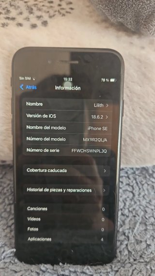 iPhone SE 64GB Negro
