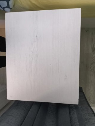 2 Mesitas de Noche IKEA Brusali Blancas