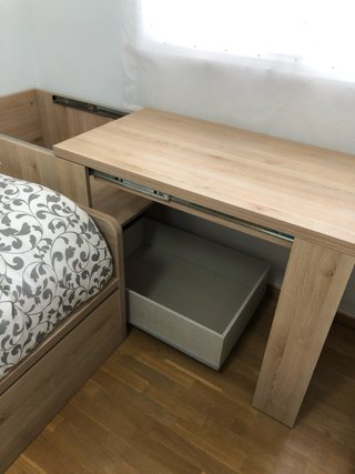 Dormitorio juvenil completo madera
