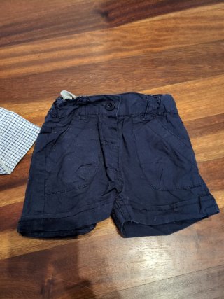 Conjunto infantil camisa y bermudas