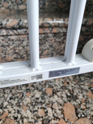 Barrera seguridad escaleras infantil