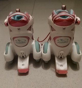 Patines Quad Niña HUDORA Talla Ajustable