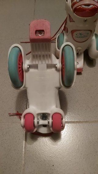 Patines Quad Niña HUDORA Talla Ajustable