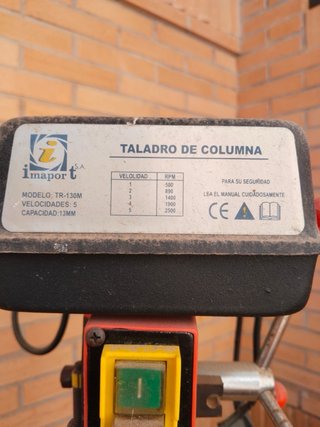Taladro de columna