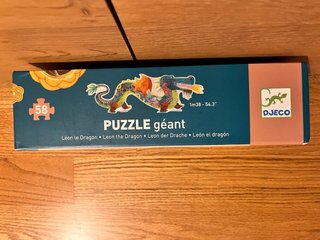 Puzzle Dragón Gigante marca Djeco