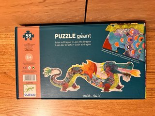 Puzzle Dragón Gigante marca Djeco