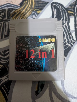 Cartucho Diamond 12 en 1 Game Boy