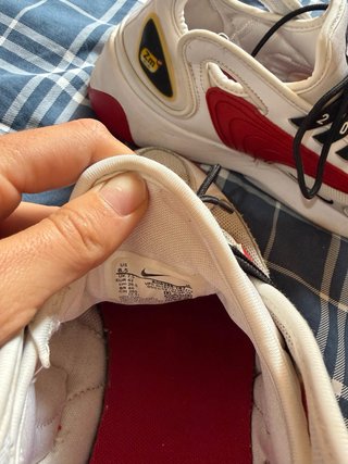 Nike Zoom 2K Blancas y Rojas