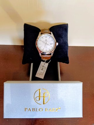 Orologio PABLO RAEZ Uomo Quarzo Cinturino Pelle Ma