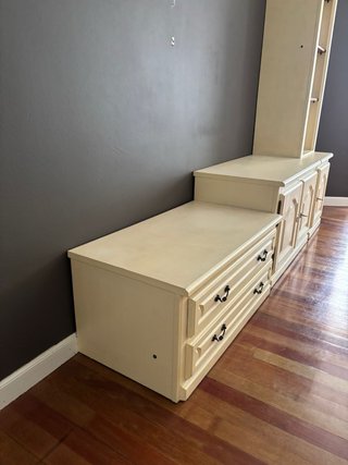 Mueble de Almacenamiento Beige