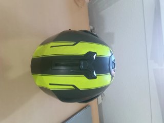 Casco Moto CABERG Negro/Amarillo