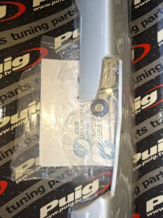 Cubrecadenas  Honda CBR600RR Plata