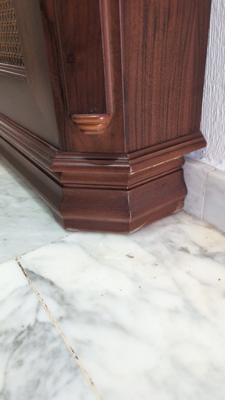 Cubreradiador madera nogal