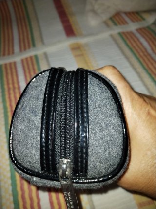 Bolsa Benetton Cinza Pequena