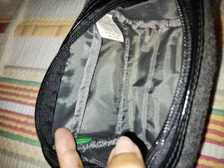 Bolsa Benetton Cinza Pequena
