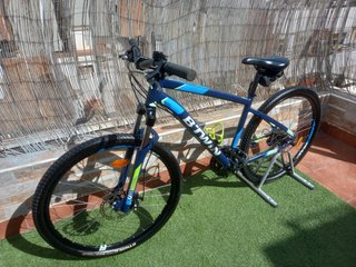 Bicicleta Montaña Rockrider 520 Azul