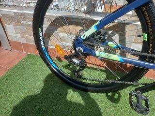 Bicicleta Montaña Rockrider 520 Azul