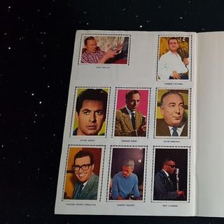 ASTROS DE TV Álbum Cromos 1967 ☆Completo☆