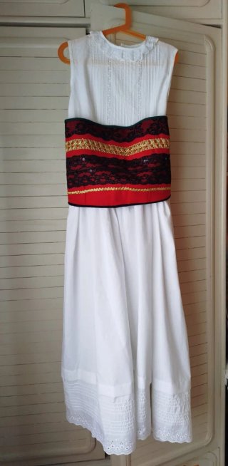 Combinacion Regional Blanco Talla Única