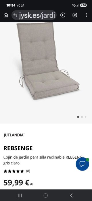 Sillón RISHOLMEN Ikea ratán exterior