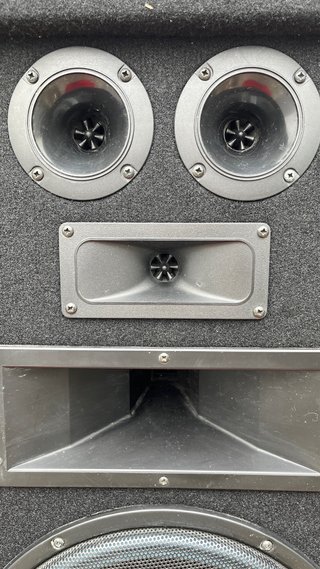 Altavoces Jensen 800W DJ Fiestas 1.20m
