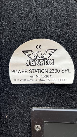 Altavoces Jensen 800W DJ Fiestas 1.20m