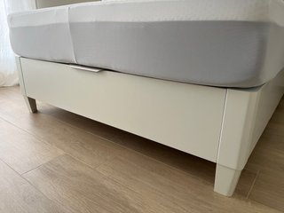 Canape Pikolin Blanco Patas 135x190