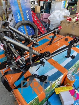 Portabicicletas de lujo para 2 bicicletas