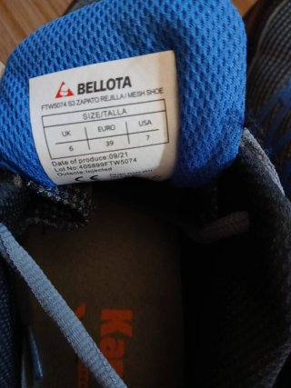 Zapatos de trabajo Bellota