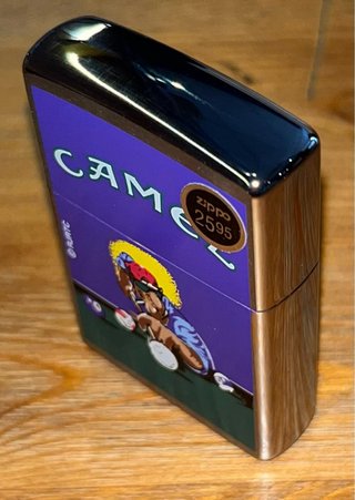 Zippo Camel 252C Joe Pool Player MINT