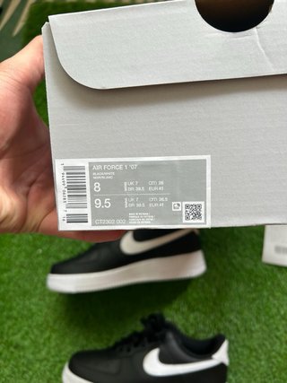 Nike Air Force 1 Negras y Blancas