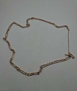 Cadena Figaro Oro 18k 9,73gr Ref G-175