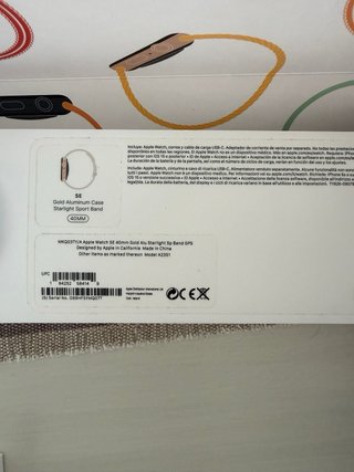 Apple Watch SE GPS 4 Oro Rosa