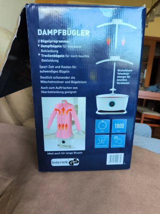 Planchadora de vapor para ropa