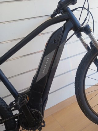 Bicicleta Eléctrica Rockrider Negra
